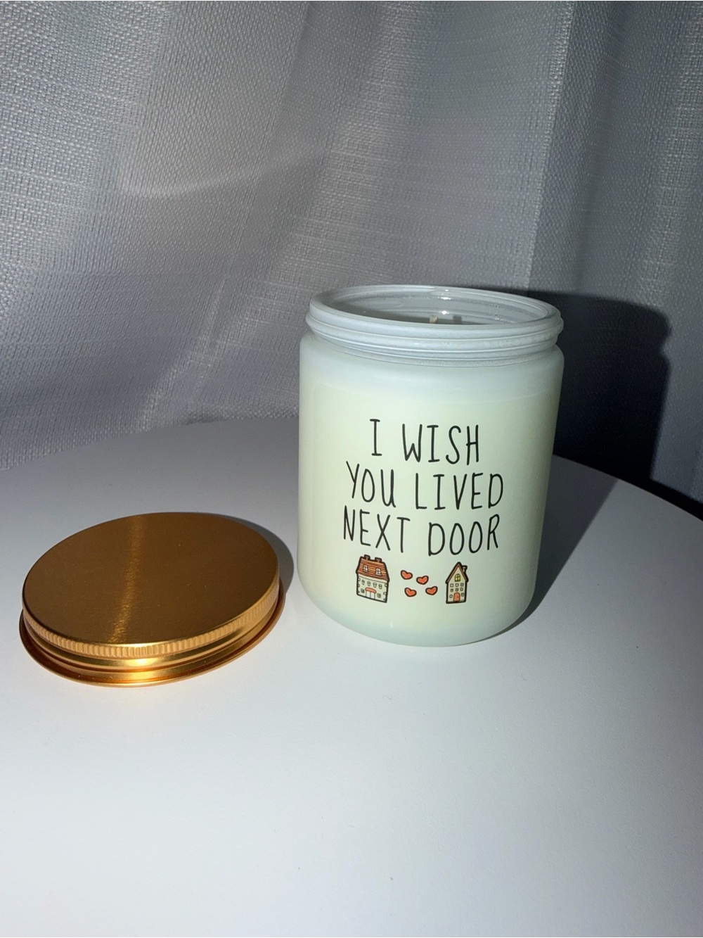 NEW- HOMSOLVER Care Candle - Brown Kraft Packaging